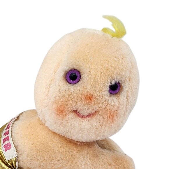 Vintage Hugga Bunch Taco Bell Huglet Fluffer Plush Hallmark 1984 - Picture 2 of 9